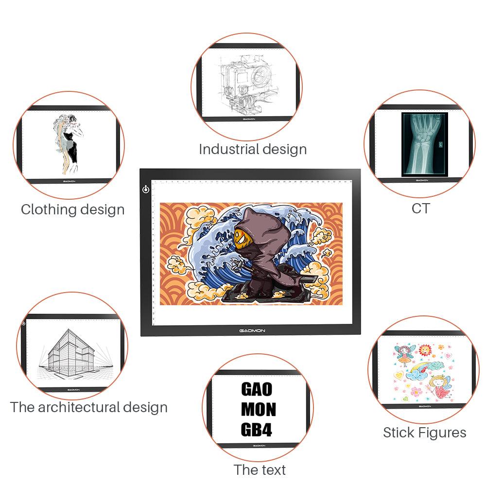 GAOMON - GAOMON GB4 LED Light Pad