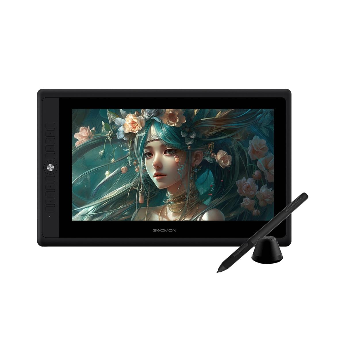 GAOMON PD156 Pro 15.6'' Digital Pen Display with Dial Function