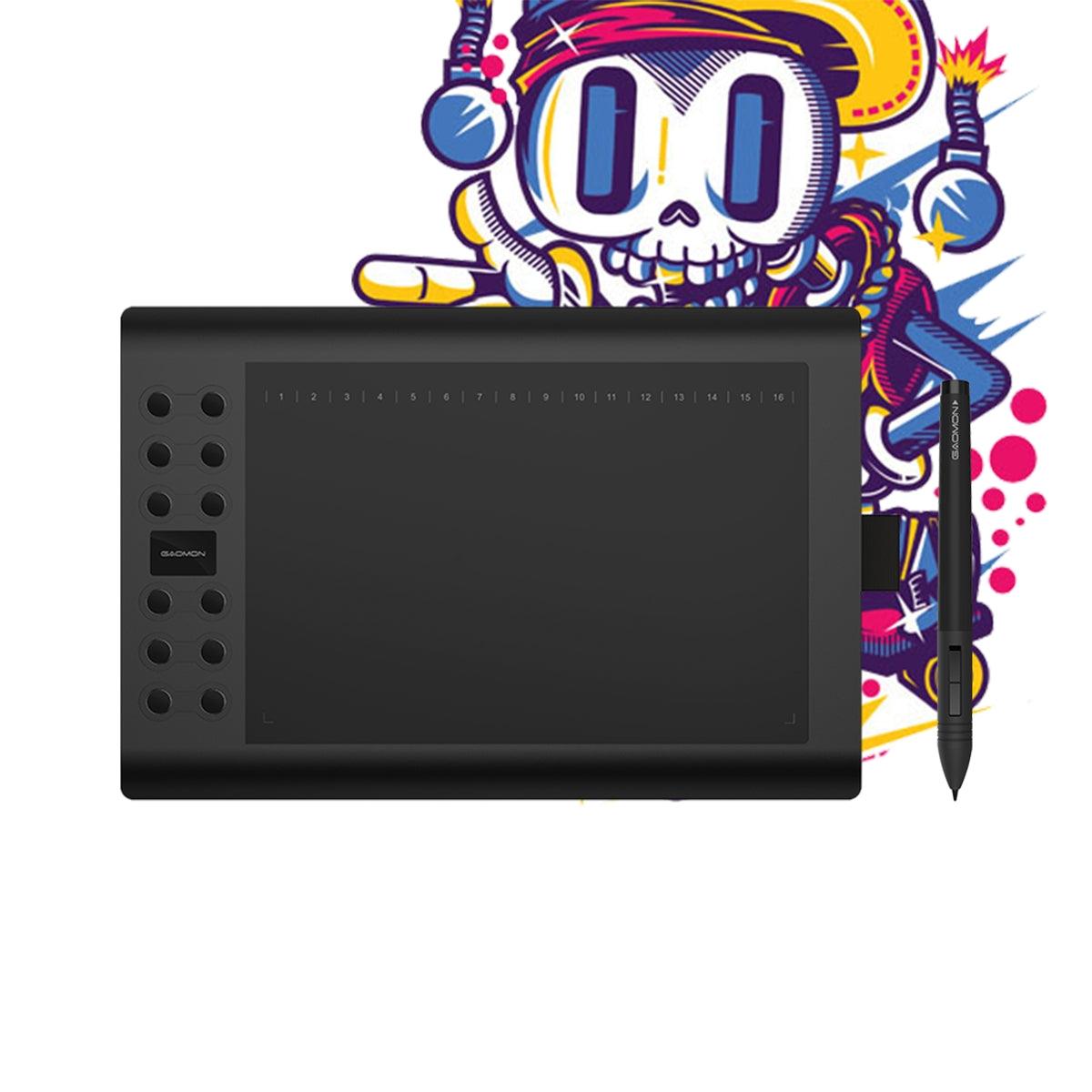 GAOMON M106K Graphics Drawing Pen Tablet for Digital Art