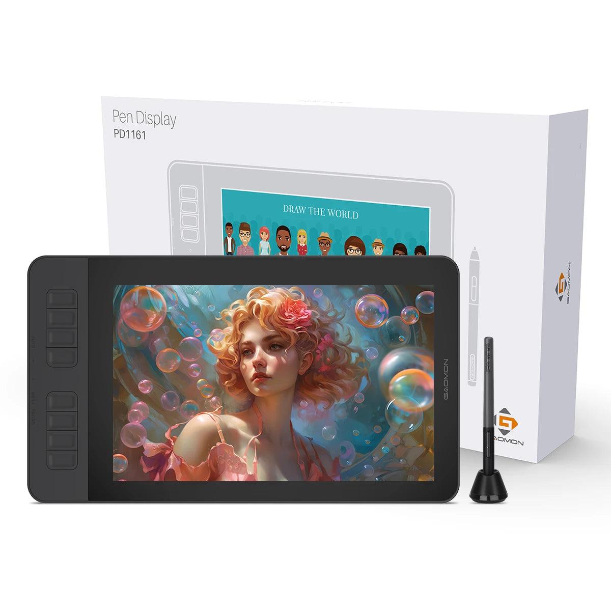 最終値下げ!液晶ペンタブレット GAOMON pd1161 GAOMON PD1161 11.6 Inches Portable Drawing Tablet with
