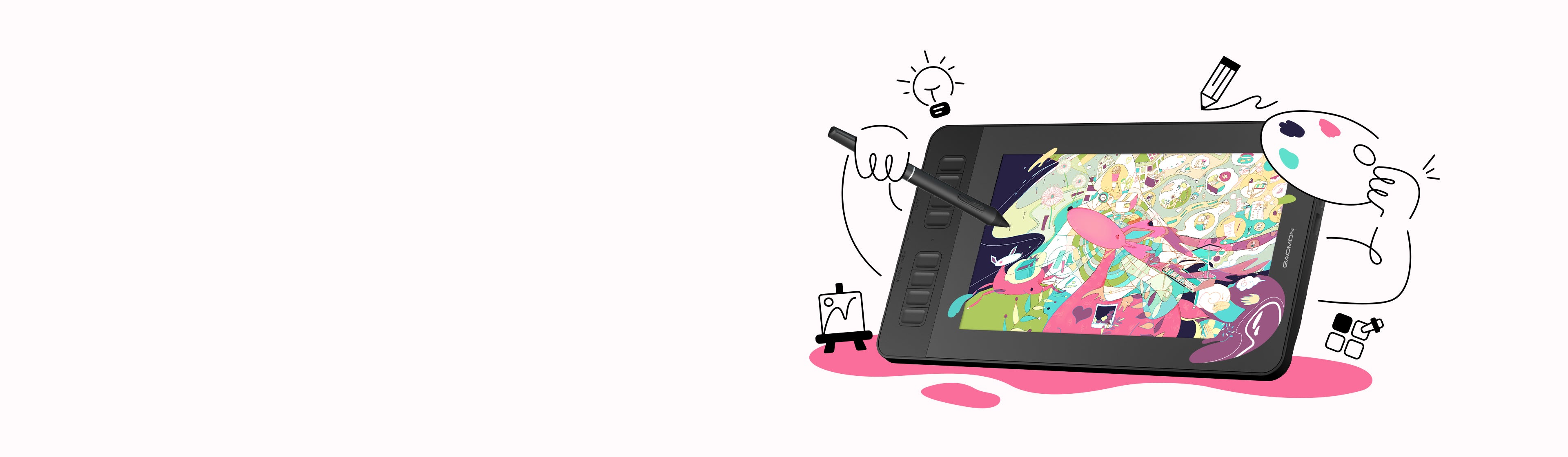ガオモン | 初心者向けの革新的なペンタブレットとディスプレイ – GAOMON