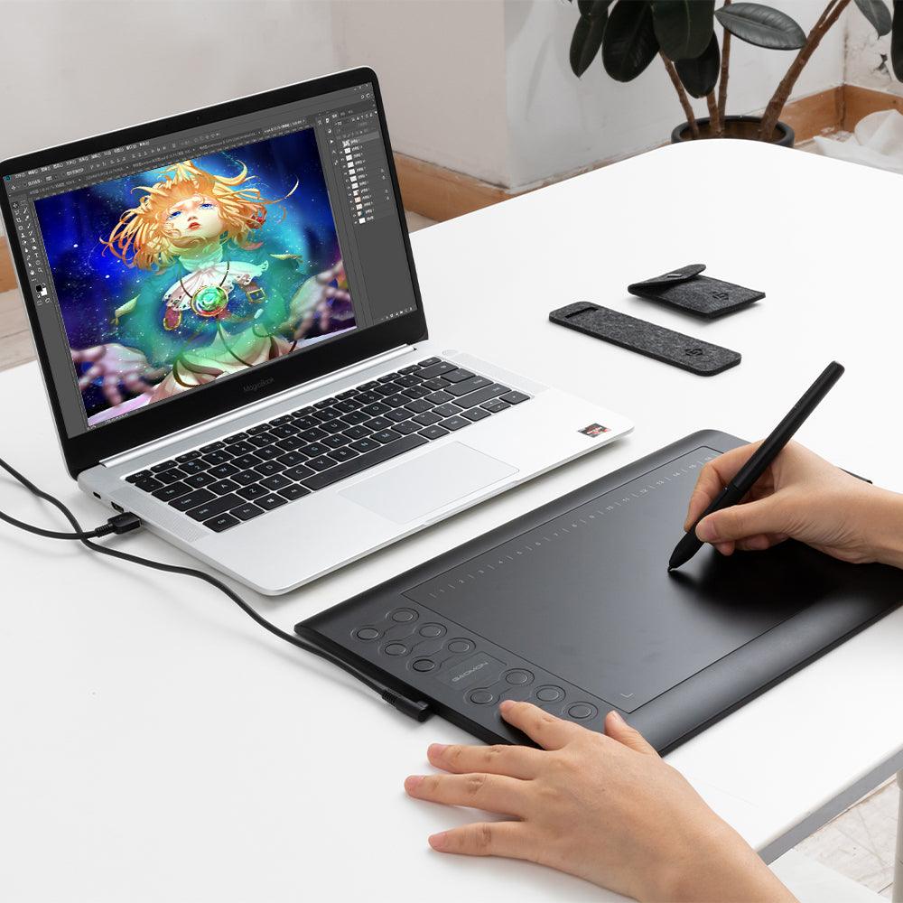 GAOMON M106K Pro 10x6.25 inches Professional Graphics Drawing Tablet