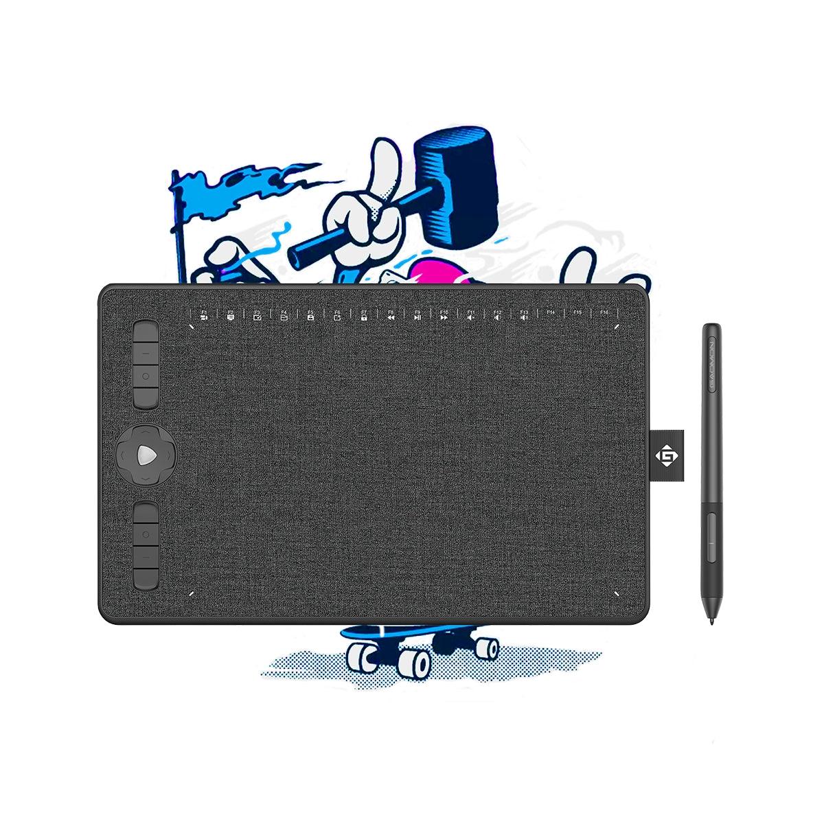 GAOMON M1230 MediumSize Digital Drawing Tablet for Professionals