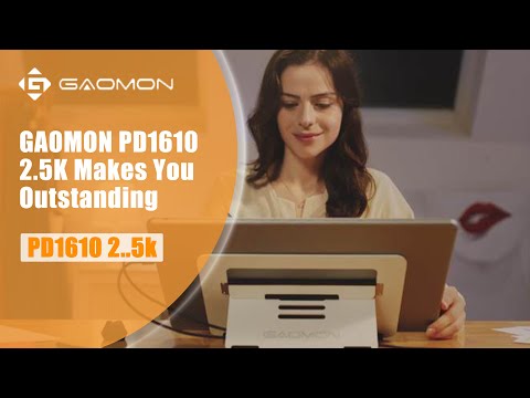 GAOMON PD1610 2.5K QHD Graphics Drawing Tablet with 16:10 Screen