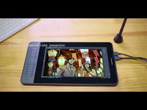 GAOMON PD1161 Tablette Graphique avec Ecran HD 11,6 Pouces